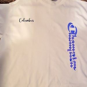 White logo tshirt